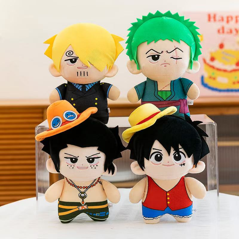 Kids Toys Xmas - Anime 23cm Plush toys Luffy Zoro