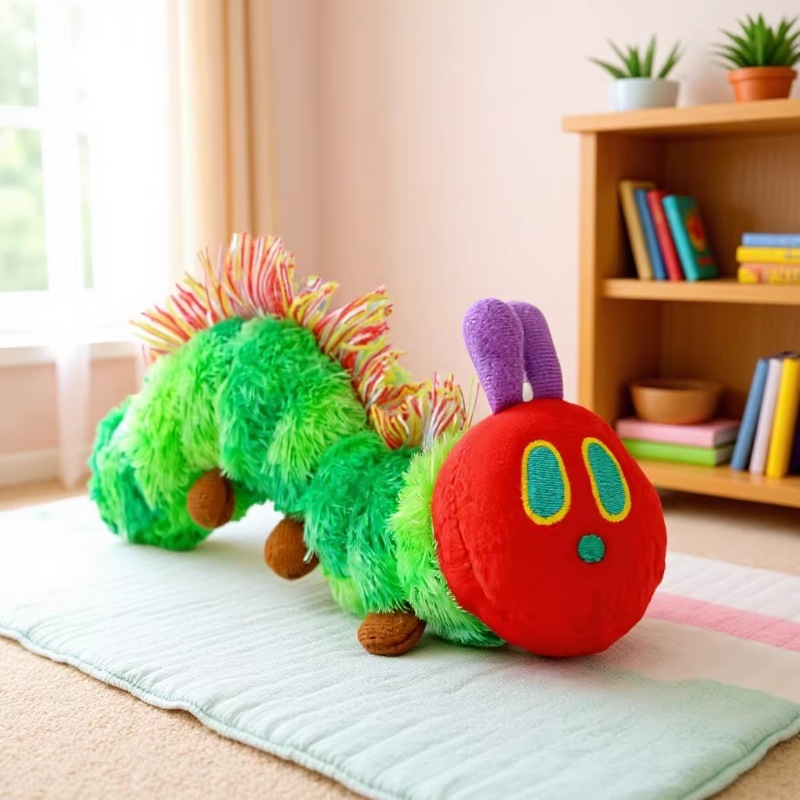 Kids Toys Very - Caterpillar Soft Toy Green Cotton Caterpillar