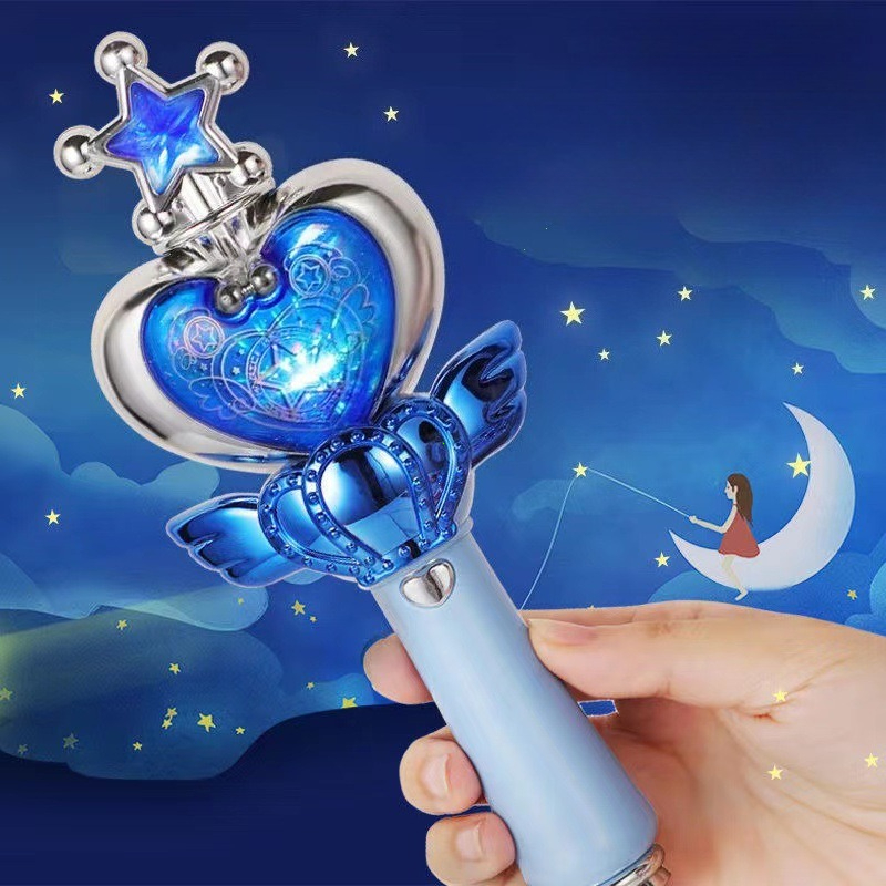 Kids Quiet Toys - Fairy Magic Wand Glowing Musical Sound