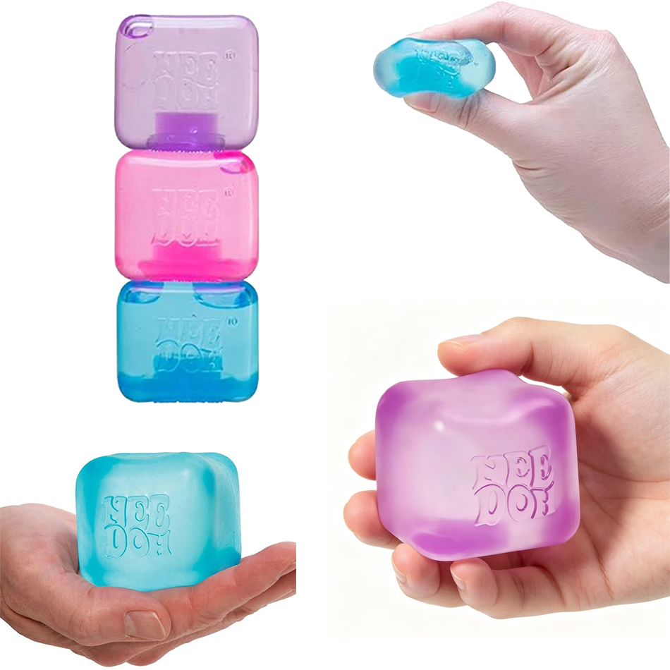 Kids Toys Blocks - 1-4pcs Schylling Nee Boh Nice Cube,