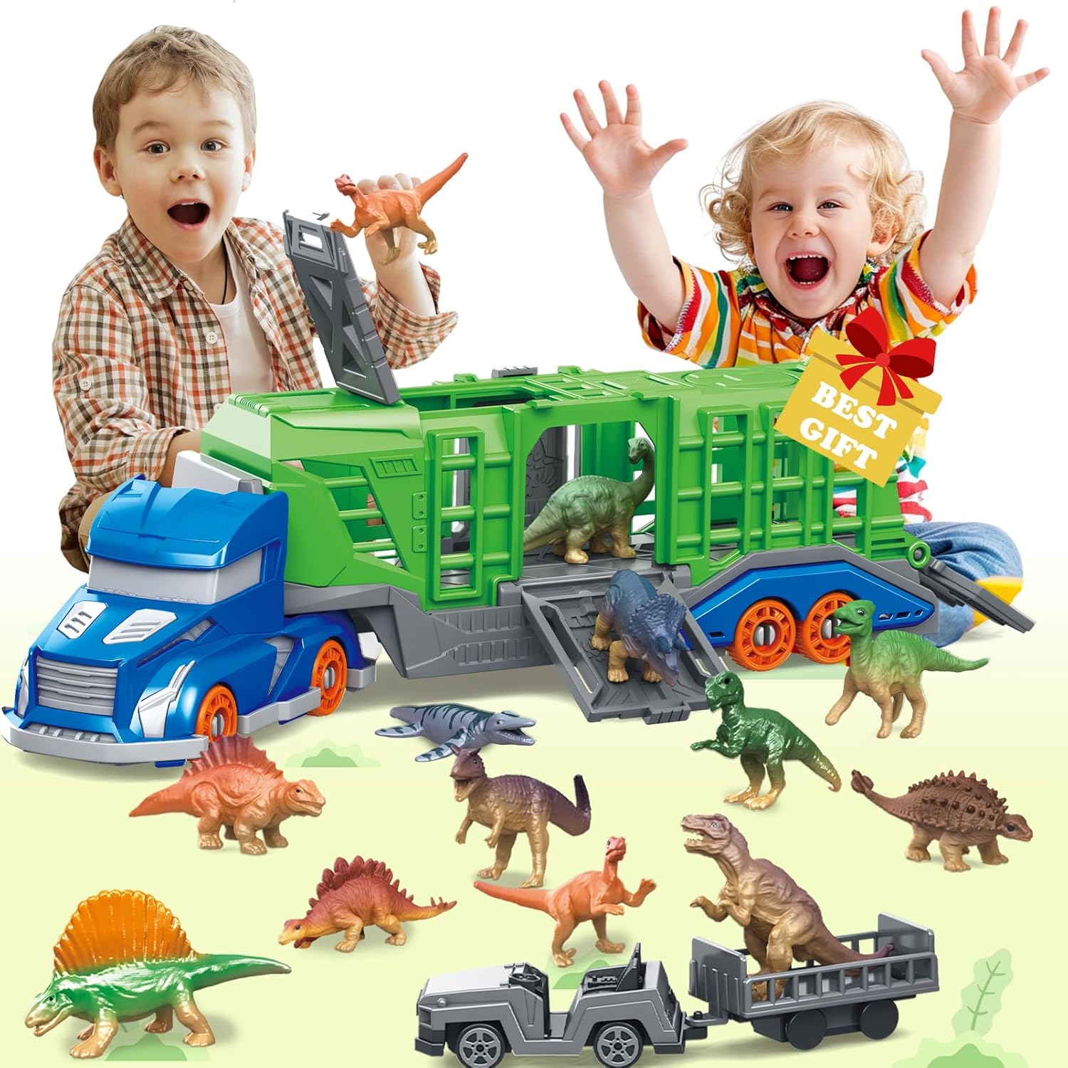 Dinosaur Animal Transport Vehi - đánh giá và giá Kids Toys Xmas
