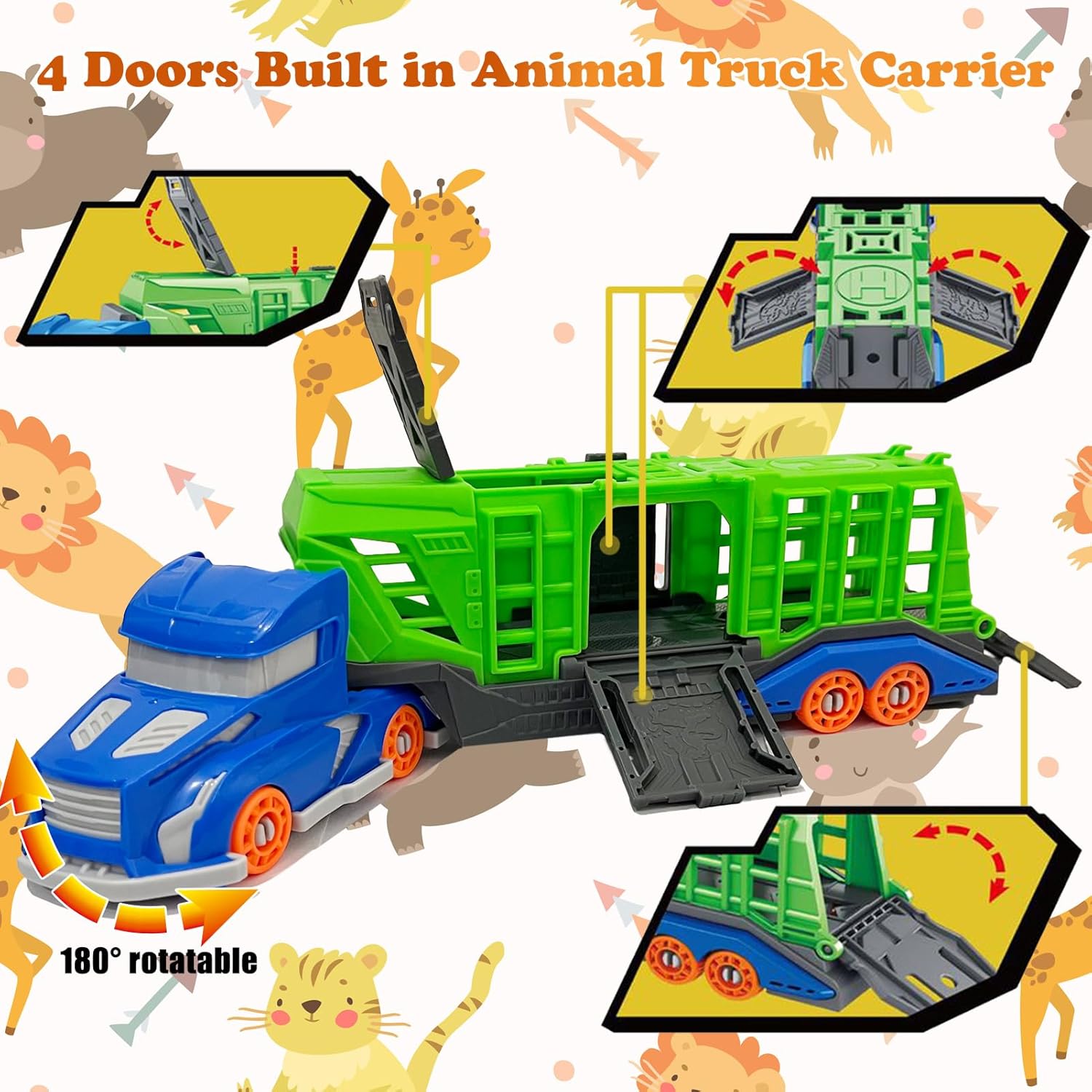 Dinosaur Animal Transport Vehi - đánh giá và giá Kids Toys Xmas