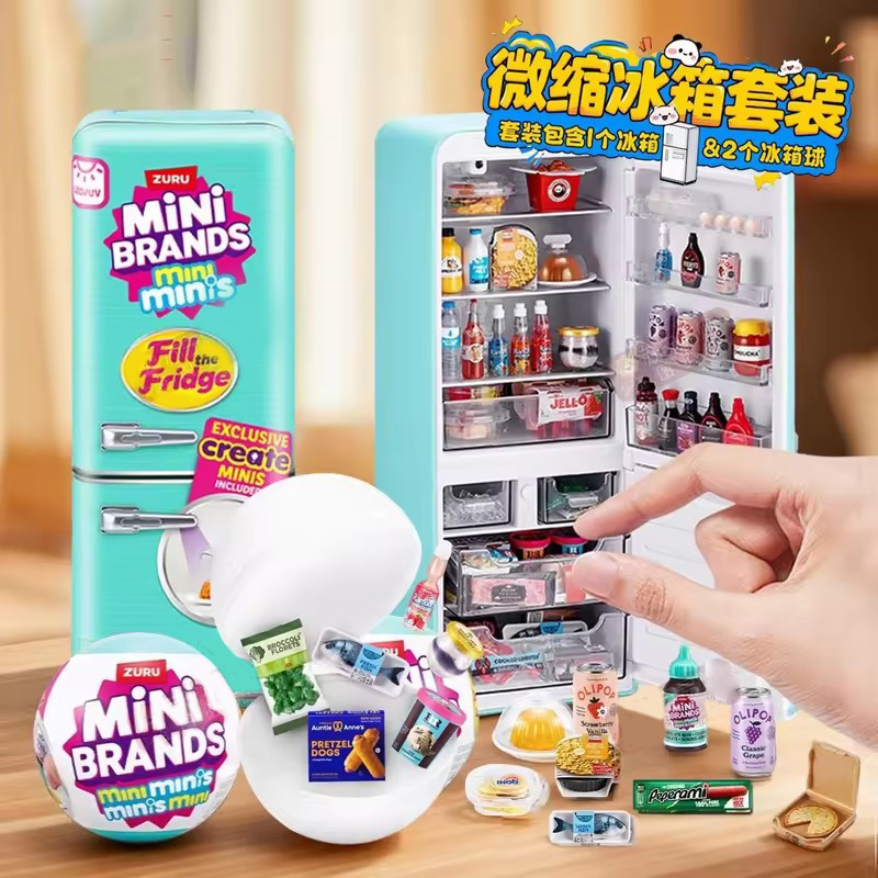 HOT Led Light Up Mini Refriger - đánh giá và giá Play Kitchen Set
