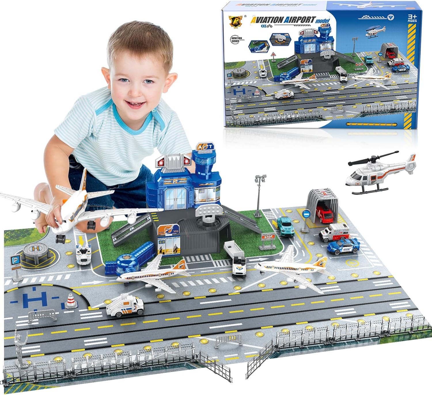 Children's Airport Scene Toy S - đánh giá và giá Kids Toys Xmas