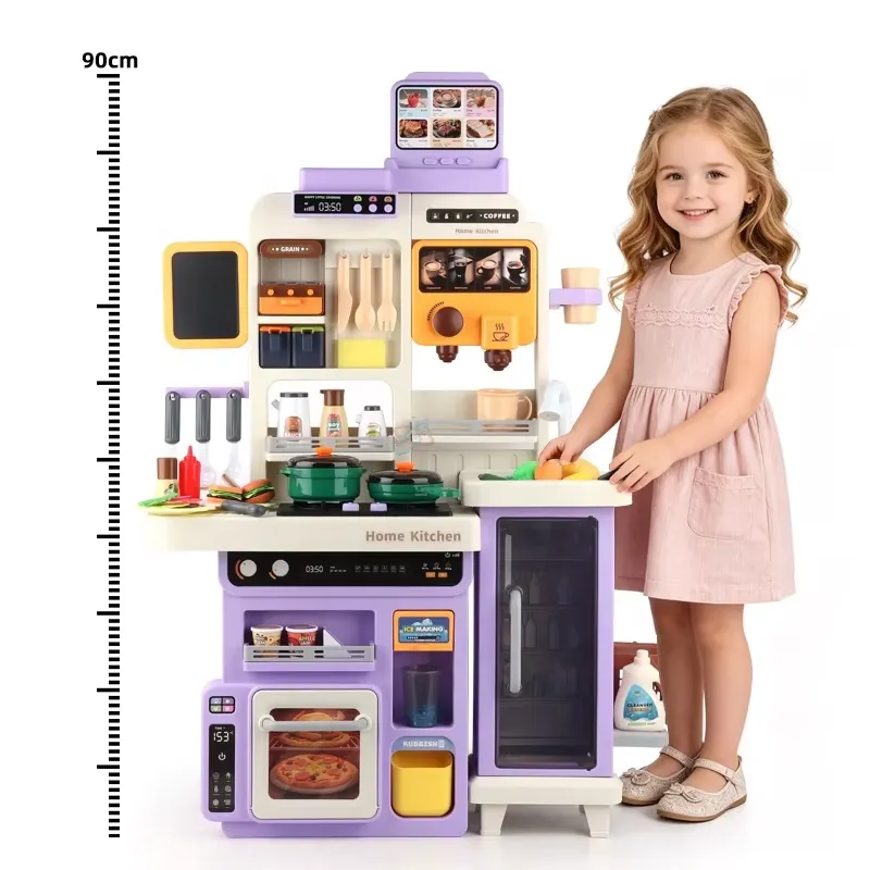 90cm Large Pretend Play Kitche - đánh giá và giá Play Kitchen Set