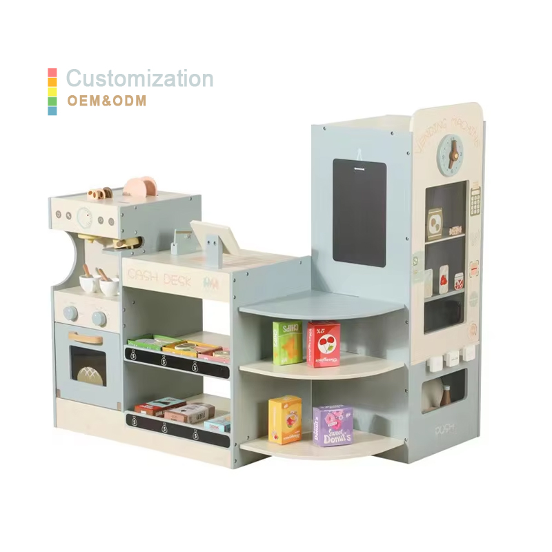 Kids Wooden Grocery Store Play - đánh giá và giá Kids Toys Vending Machine