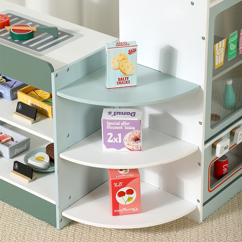Kids Wooden Grocery Store Play - đánh giá và giá Kids Toys Vending Machine