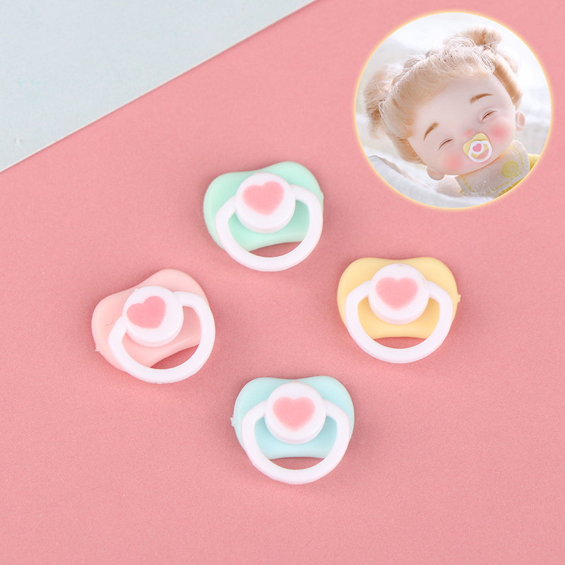 5Pcs Lovely Mini Doll Pacifier - đánh giá và giá Kids Toys Play