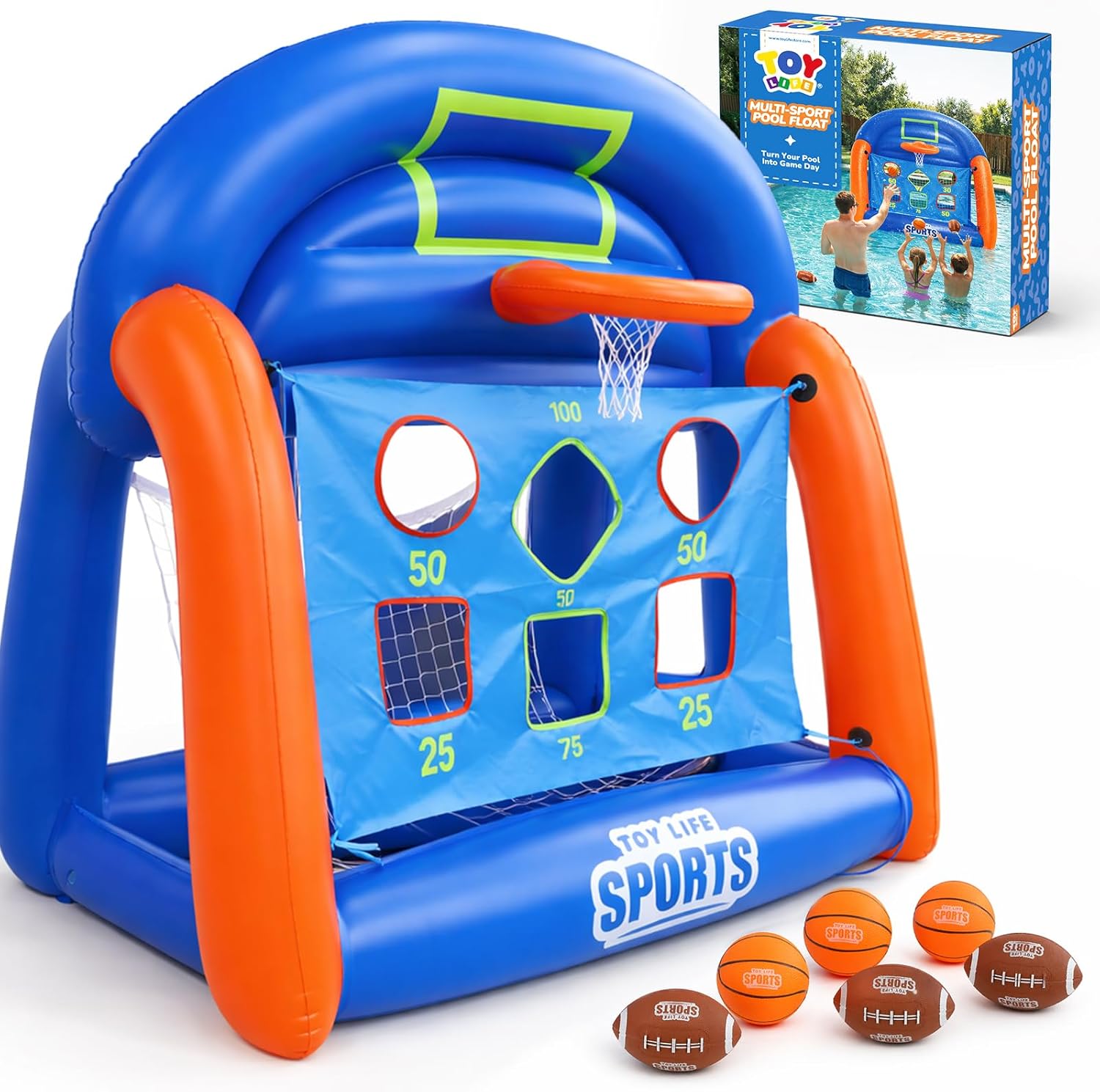 Multi-Sport Pool Games Inflata - đánh giá và giá Kids Toys Play