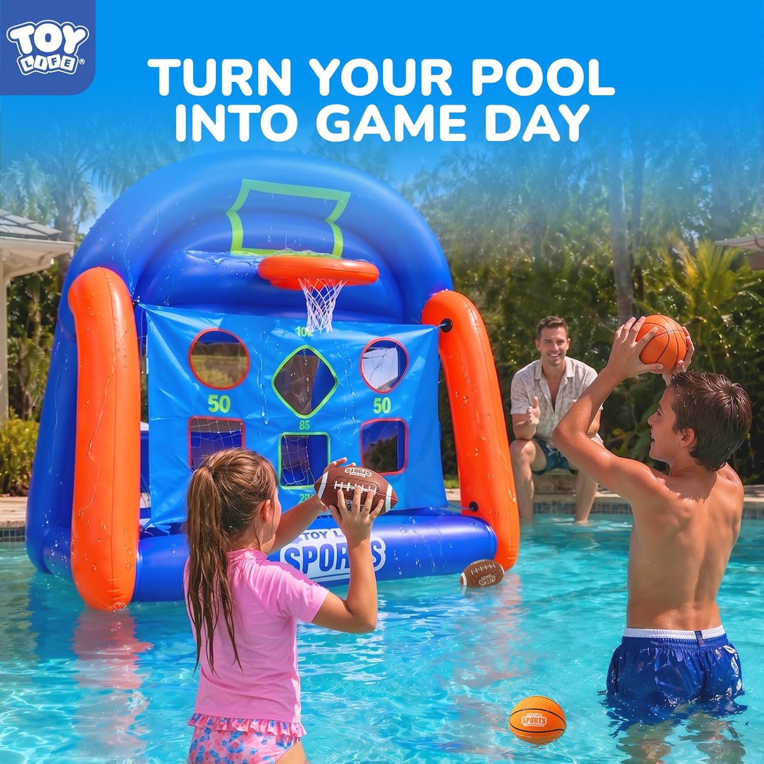 Multi-Sport Pool Games Inflata - đánh giá và giá Kids Toys Play