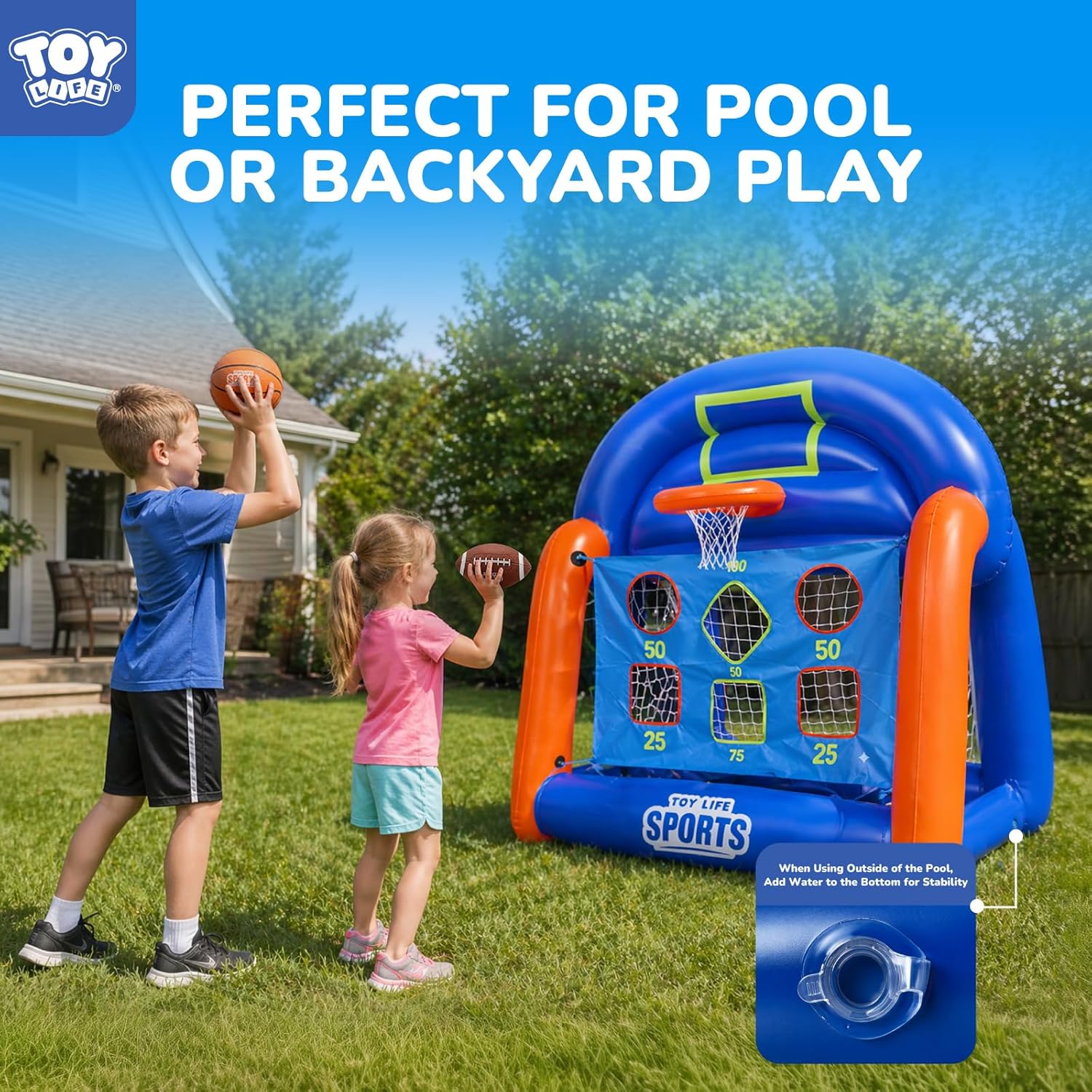 Multi-Sport Pool Games Inflata - đánh giá và giá Kids Toys Play