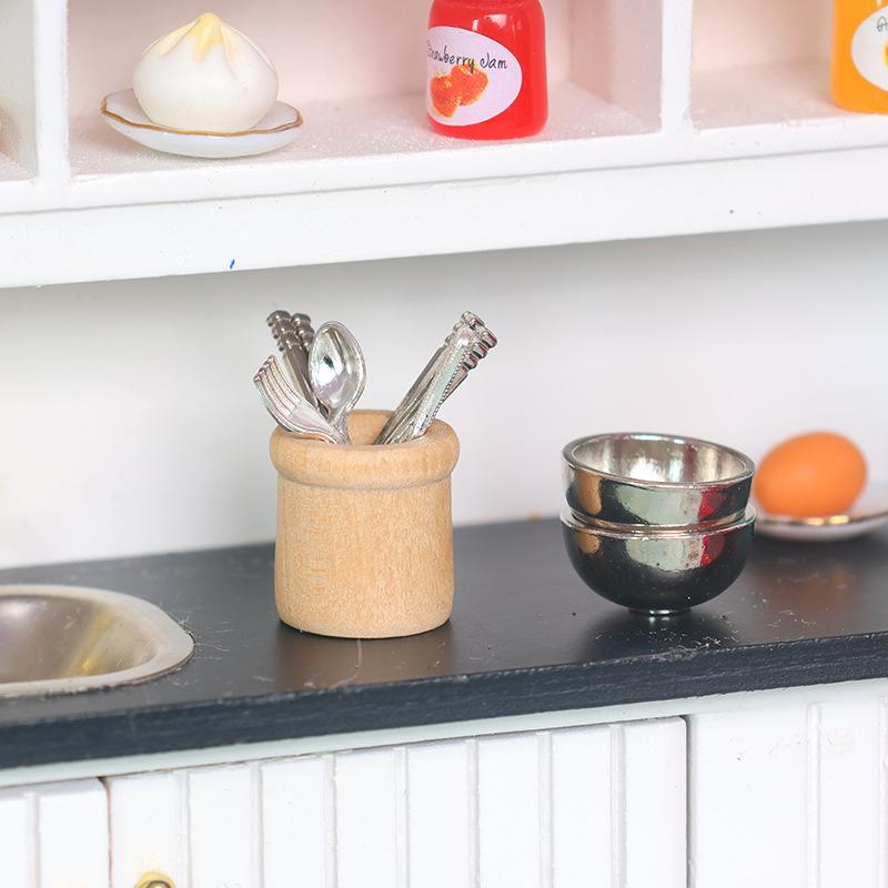 Miniature Kitchen Utensils Set - đánh giá và giá Play Kitchen Set