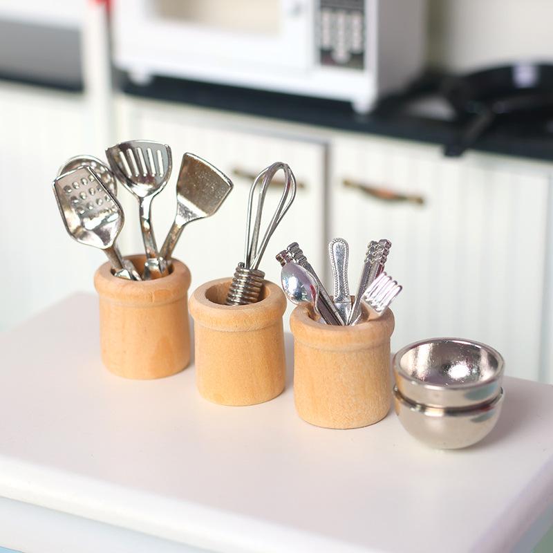 Miniature Kitchen Utensils Set - đánh giá và giá Play Kitchen Set