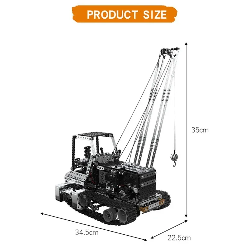 DIY Metal RC Crane Electric Ho - đánh giá và giá Kids Toys Electric Car