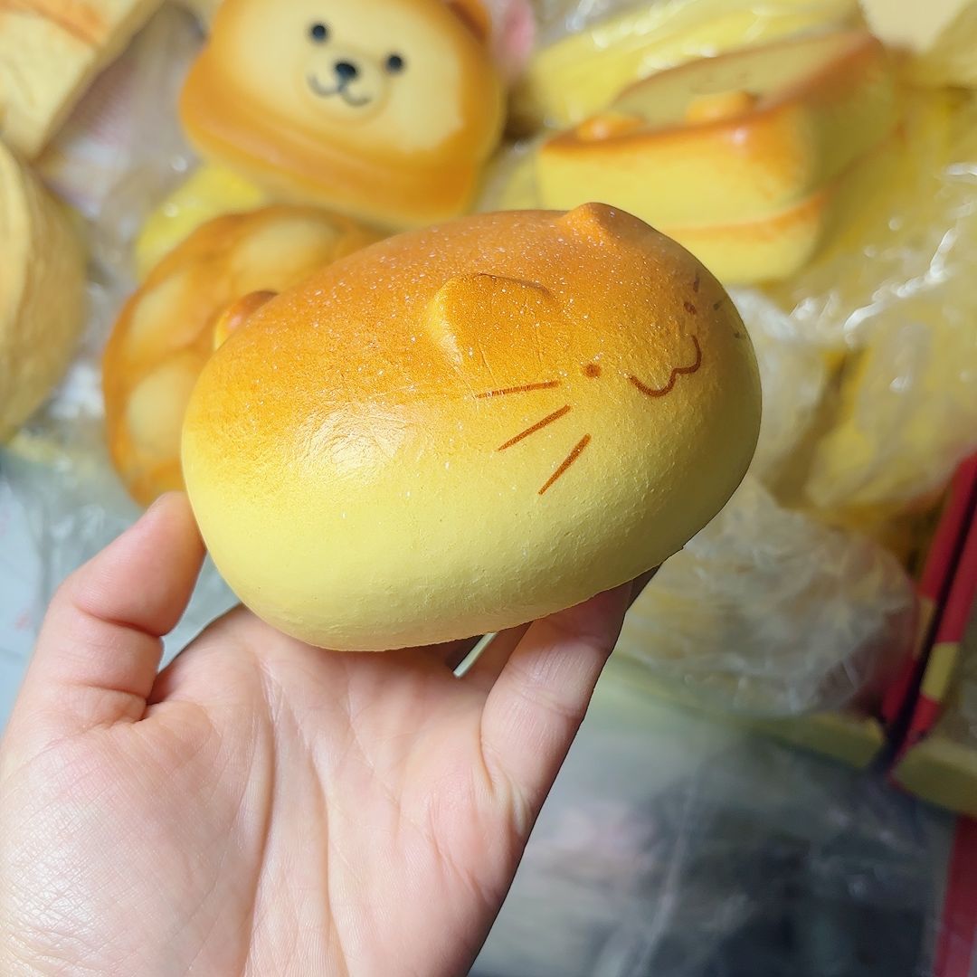 Squishy Bread Cat Slow Rising  - đánh giá và giá Kids Quiet Toys