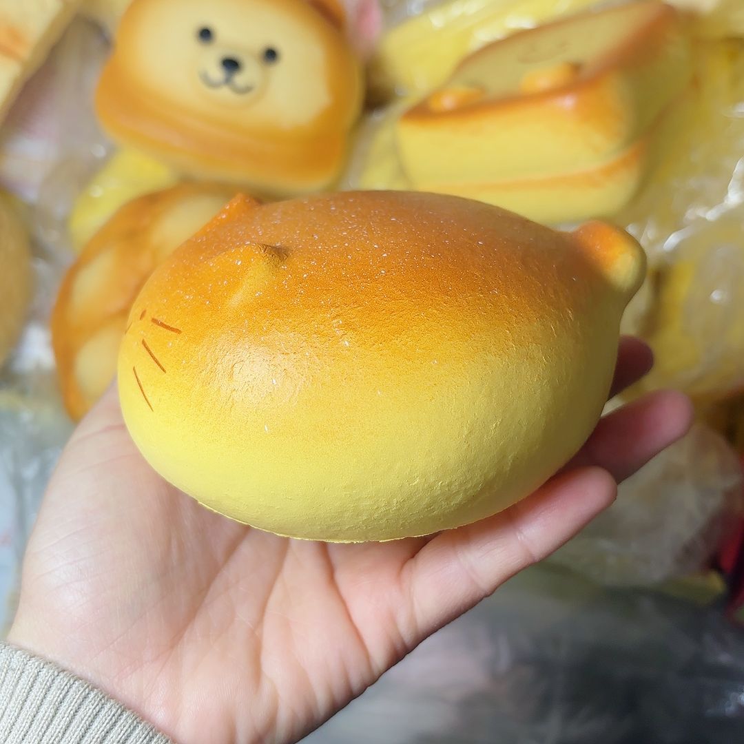 Squishy Bread Cat Slow Rising  - đánh giá và giá Kids Quiet Toys