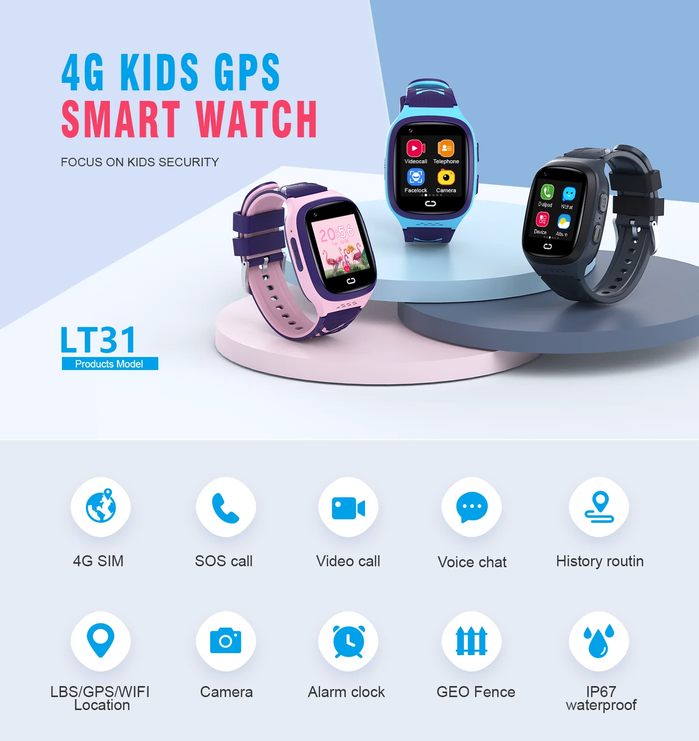 4G Kids Smartwatch SOS Waterpr - đánh giá và giá Kids Smartwatch Gps