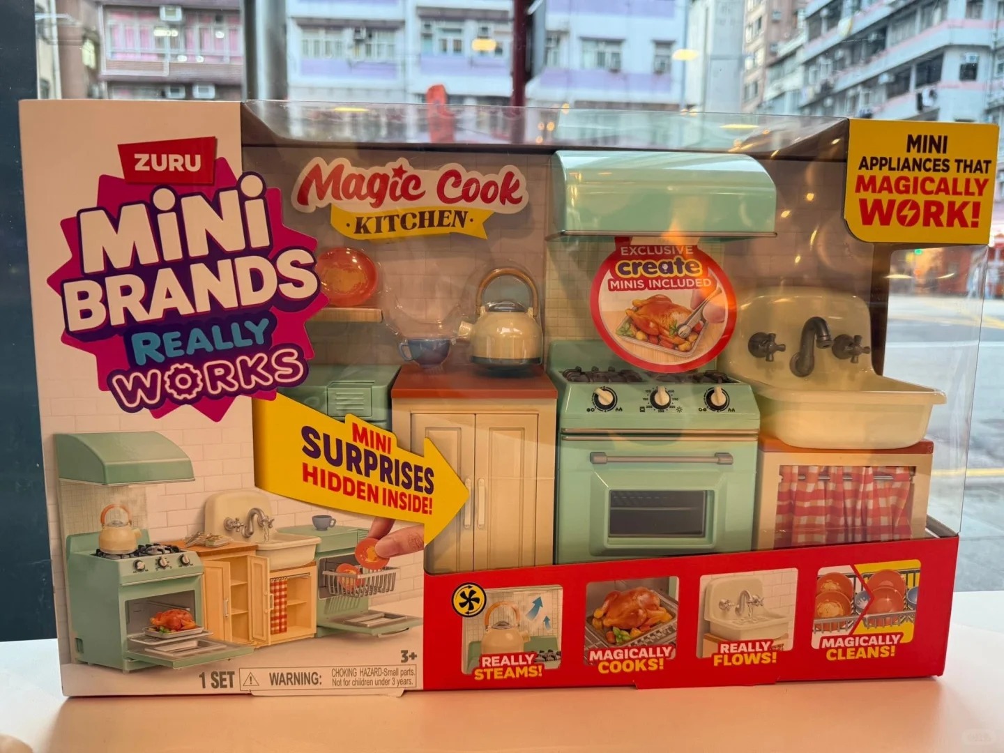 Zuru Mini Brands Magic Cook Ki - đánh giá và giá Play Kitchen Set