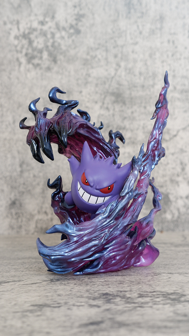 19cm Anime Pokemon Gengar Batt - đánh giá và giá Kids Toys Play