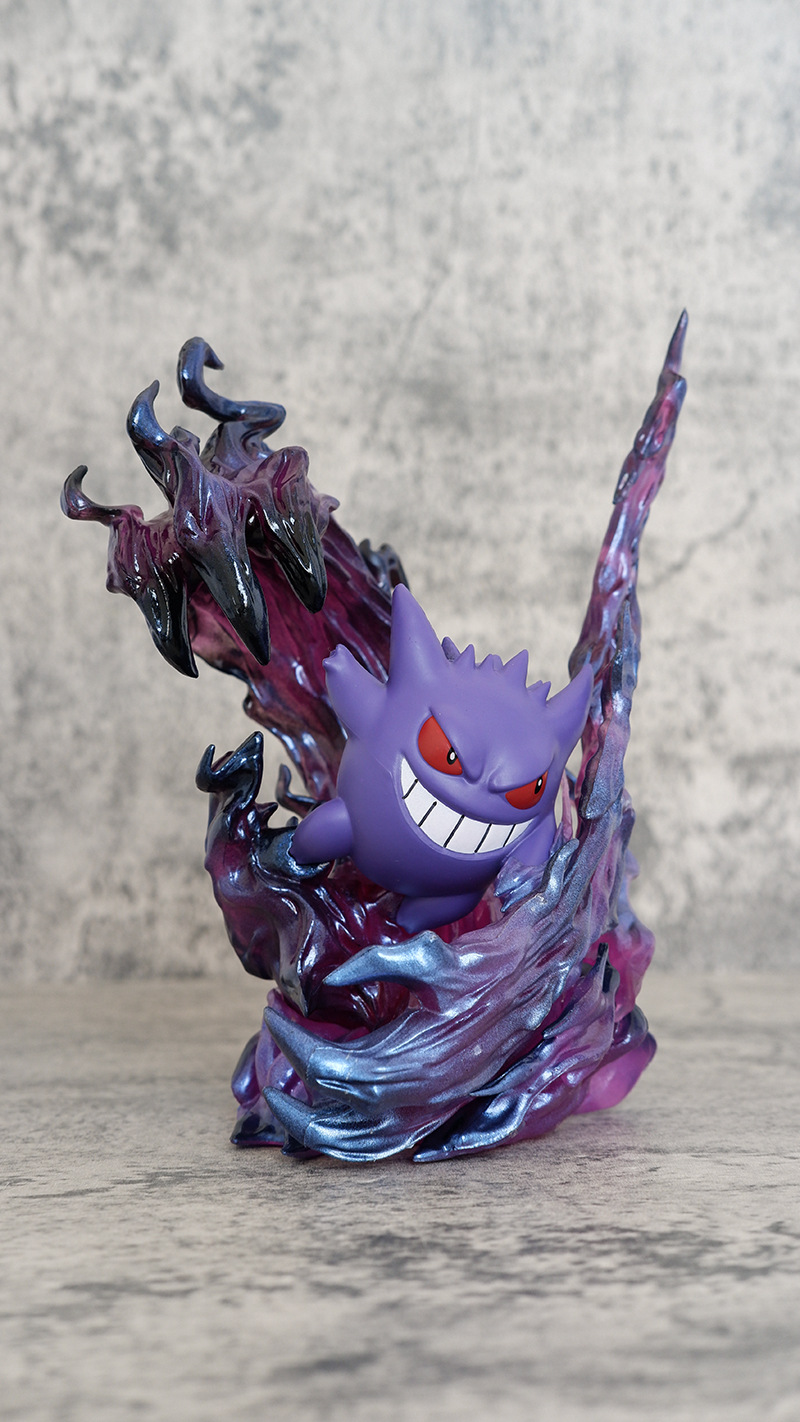 19cm Anime Pokemon Gengar Batt - đánh giá và giá Kids Toys Play