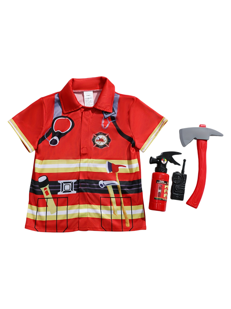 Kids Firefighter Style Shirt w - đánh giá và giá Kids Toys Usa