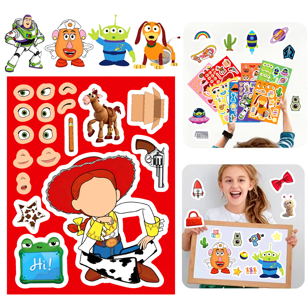 Toy Story 5 Make a Face Sticke - đánh giá và giá Kids Toys Xmas