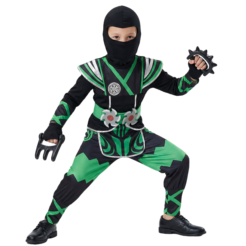 Green Ninja Costume for Kids w - đánh giá và giá Kids Toys Play