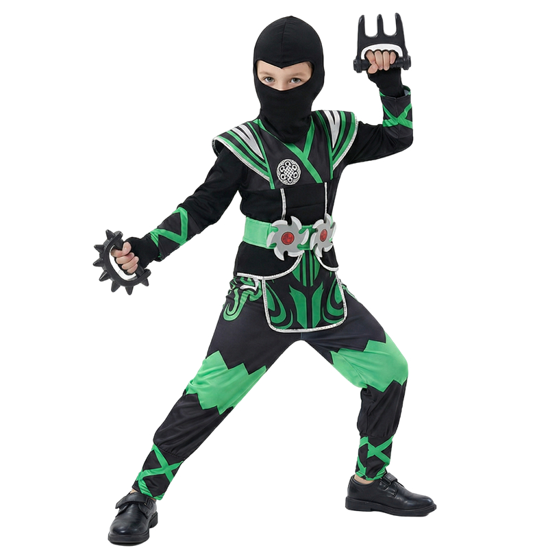 Green Ninja Costume for Kids w - đánh giá và giá Kids Toys Play