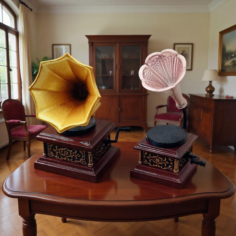 Dollhouse Vintage Phonograph M - đánh giá và giá Kids Toys Play