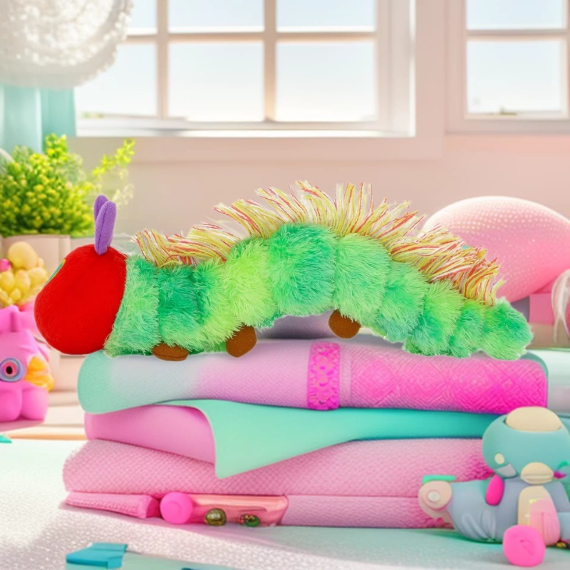 Caterpillar Soft Toy Green Cot - đánh giá và giá Kids Toys Very