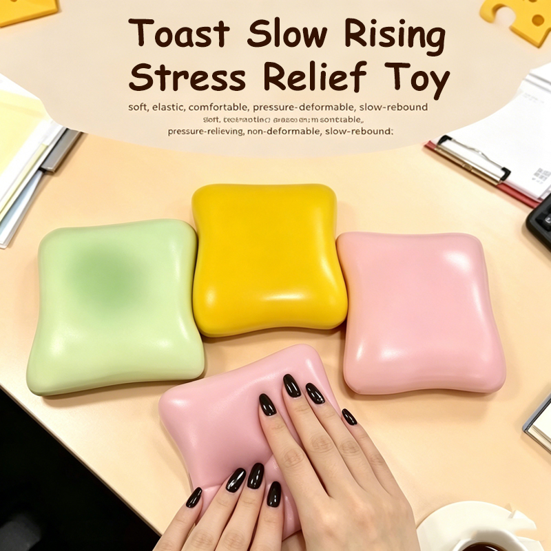 Realistic Toast Squeeze Stress - đánh giá và giá Kids Quiet Toys
