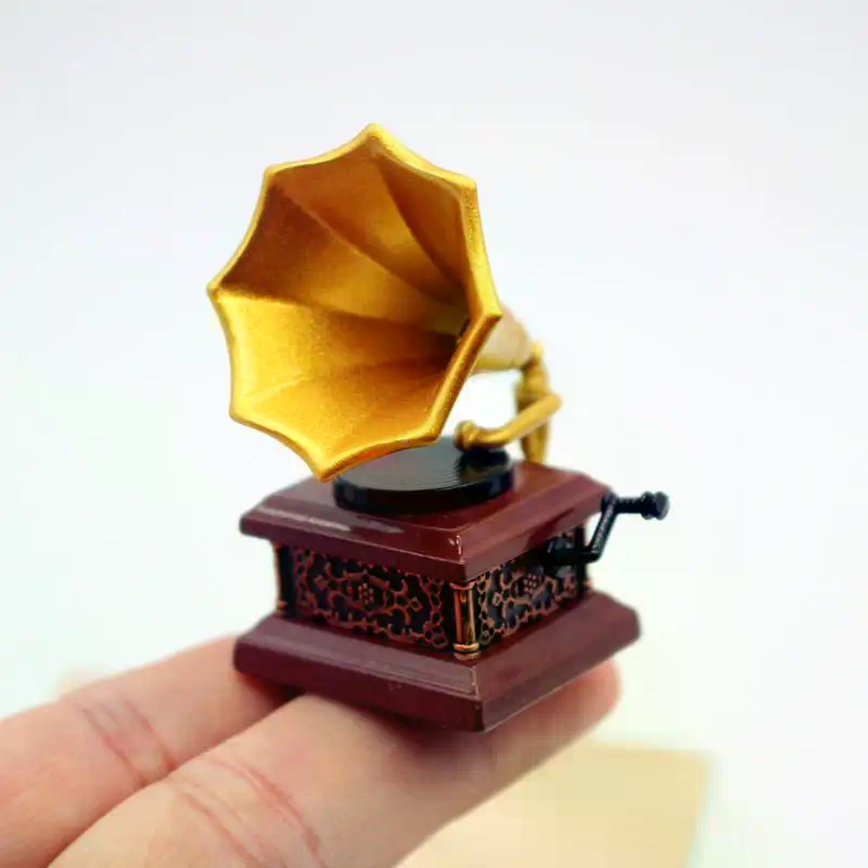 Dollhouse Vintage Phonograph M - đánh giá và giá Kids Toys Play