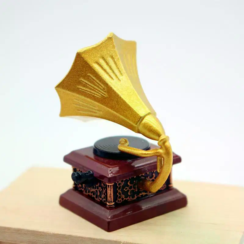Dollhouse Vintage Phonograph M - đánh giá và giá Kids Toys Play