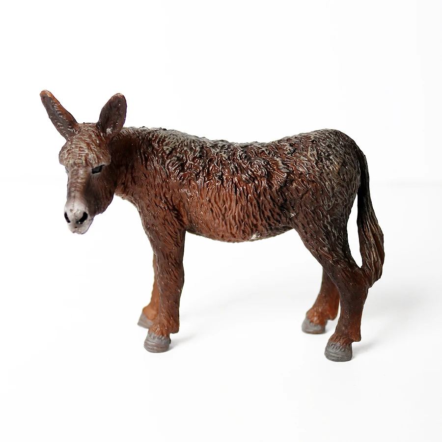Donkey Model Toy Animals Figur - đánh giá và giá Kids Toys Xmas