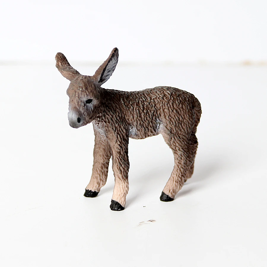 Donkey Model Toy Animals Figur - đánh giá và giá Kids Toys Xmas