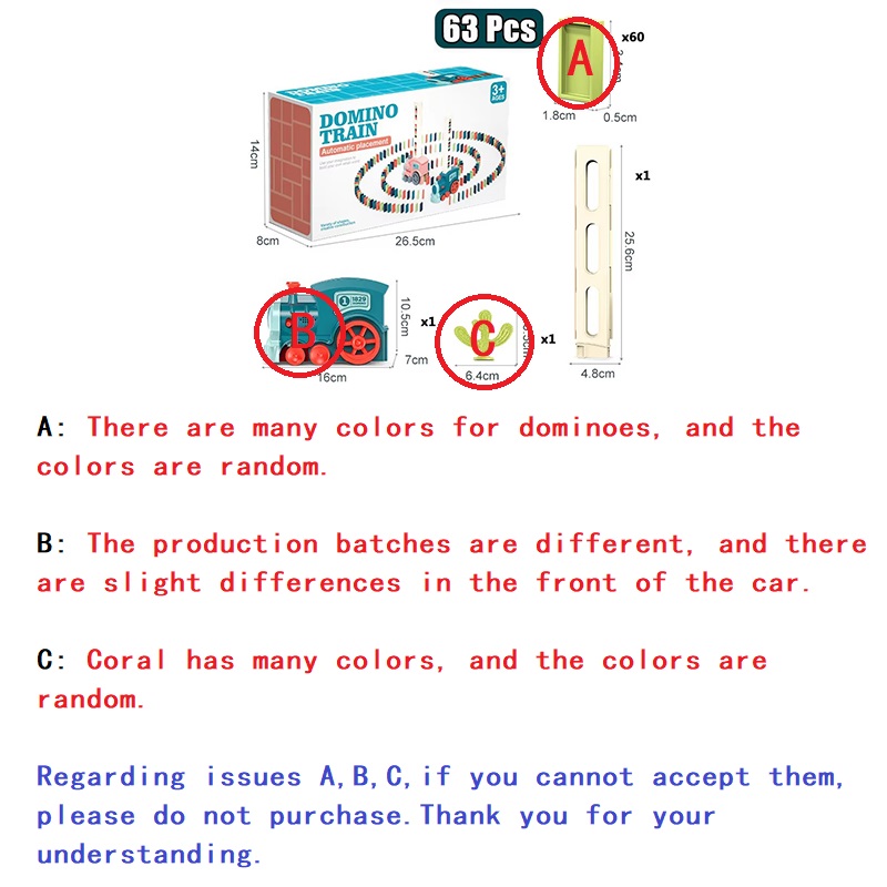 Automatic Laying Domino Train  - đánh giá và giá Kids Toys Electric Car