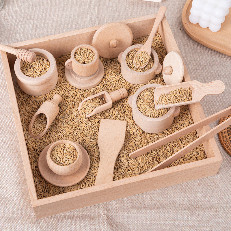 Montessori Sensory Enlighten P - đánh giá và giá Play Kitchen Set