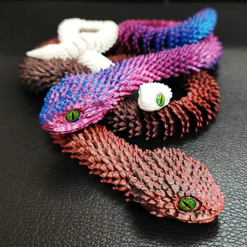 3D Printed Snake Movable Joint - đánh giá và giá Kids Toys Xmas