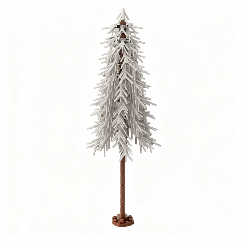 468pcs MOC Very Large Fir Tree - đánh giá và giá Kids Toys Very