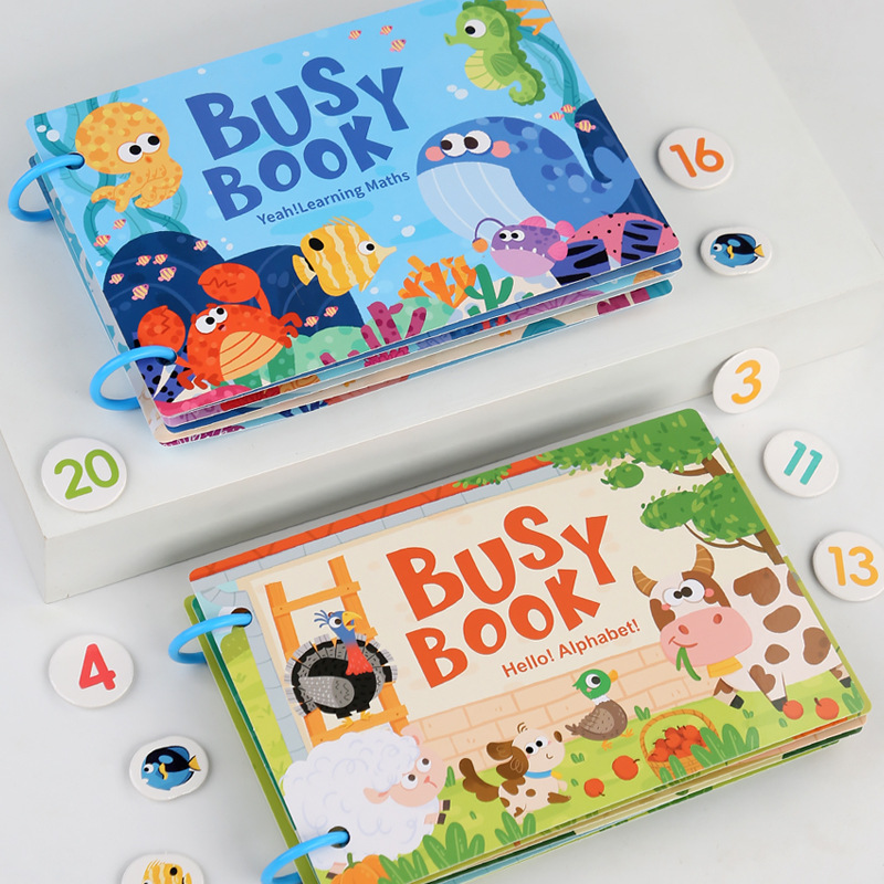 Montessori Baby Busy Book My F - đánh giá và giá Kids Quiet Toys