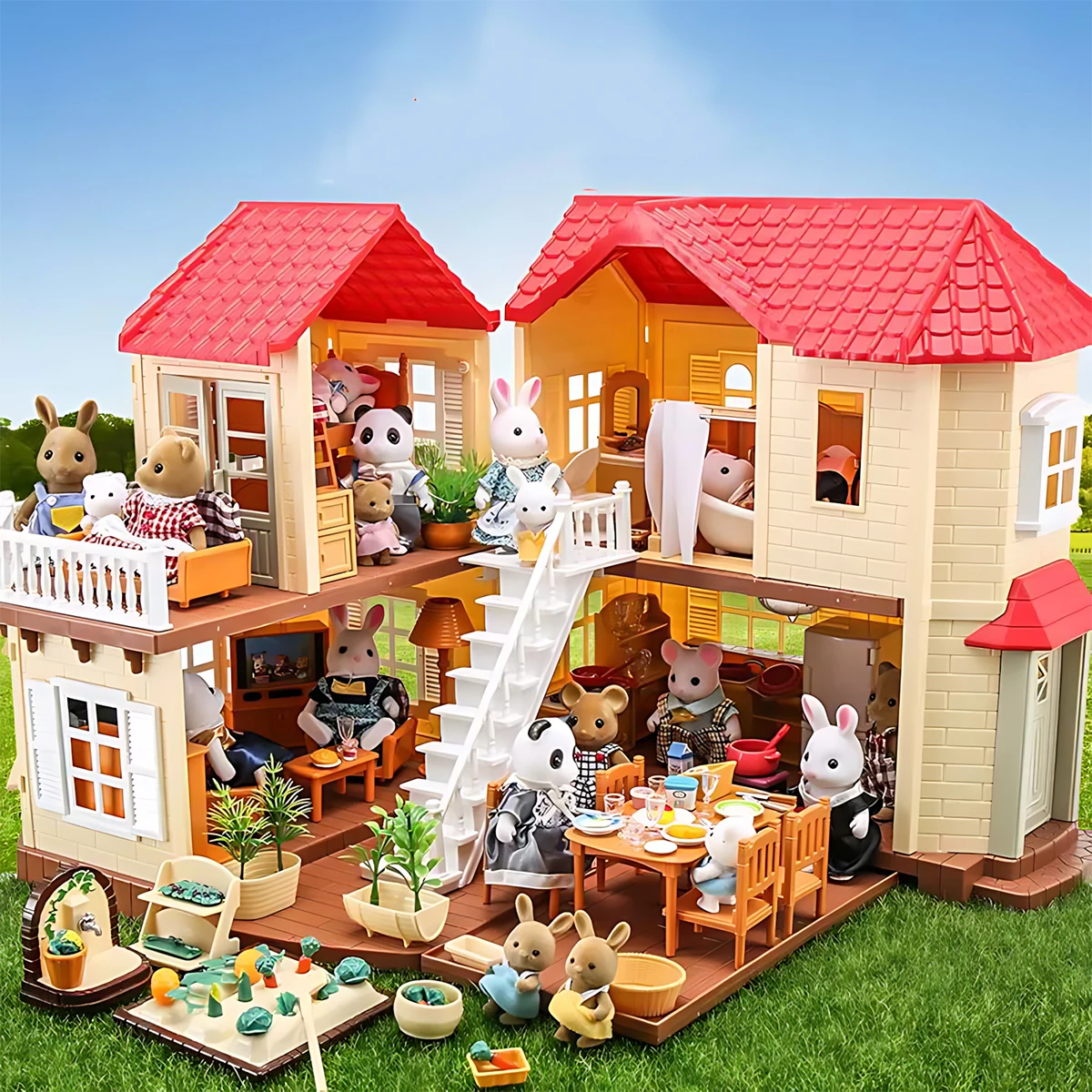 Miniature Furniture 1:12 Dollh - đánh giá và giá Play Kitchen Set