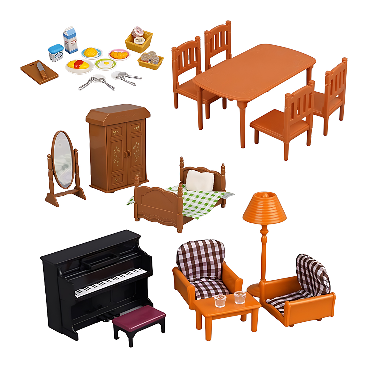 Miniature Furniture 1:12 Dollh - đánh giá và giá Play Kitchen Set