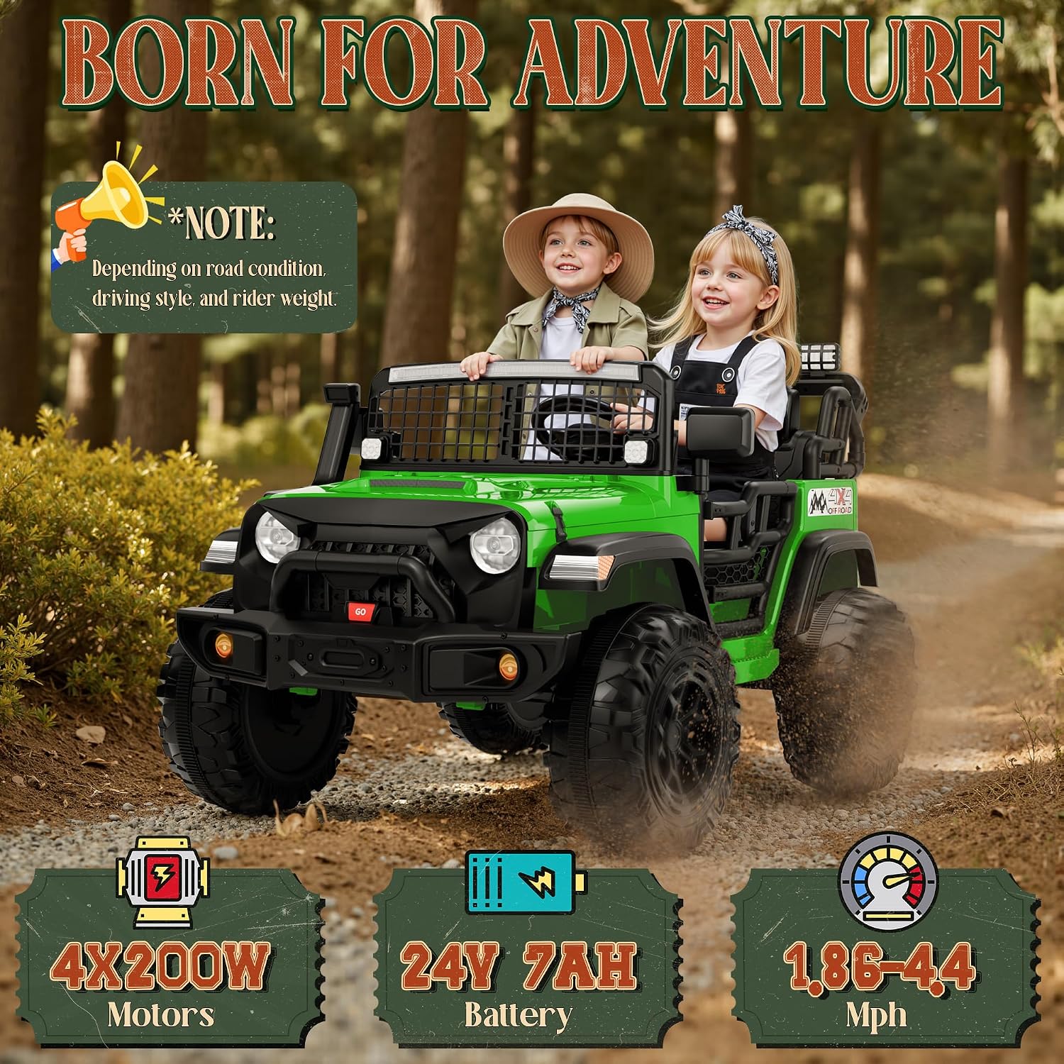 JOYRACER 24V Ride on Toys for  - đánh giá và giá Kids Toys Big W